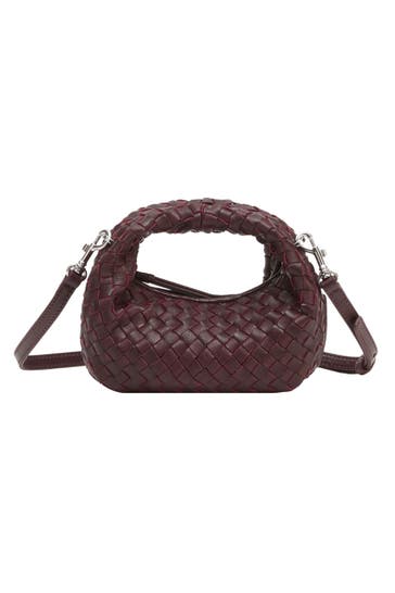 LES VISIONNAIRES Handtasche aubergine