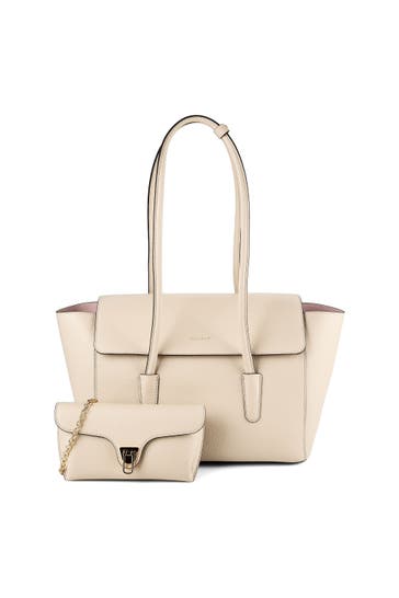 COCCINELLE Handtasche sandshell