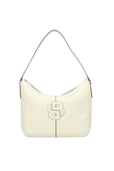 BOSS Handtasche open white