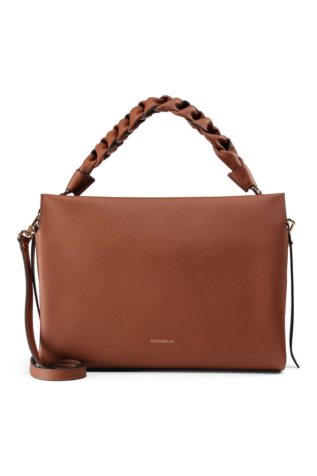 COCCINELLE Handtasche cognac-noir, Bild 1