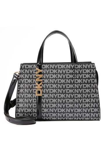 DKNY Handtasche black logo- black