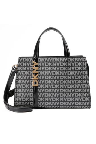 DKNY Handtasche black logo- black
