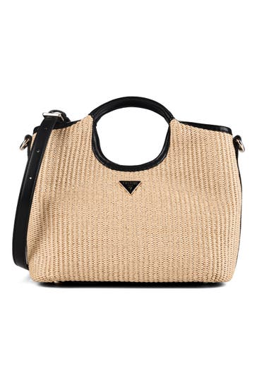 GUESS Umhängetasche natural-black