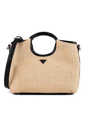 GUESS Umhängetasche natural-black