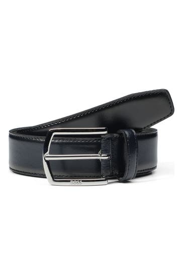 BOSS Business-Gürtel navy