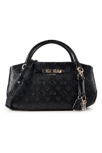 GUESS Handtasche black logo
