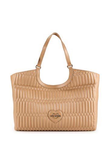 LOVE MOSCHINO Shopper beige