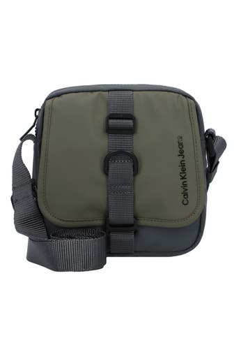 CALVIN KLEIN Umhängetasche dark grey-dusty olive
