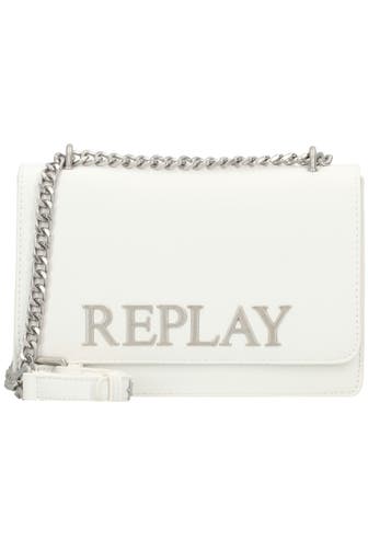 REPLAY Umhängetasche optical white
