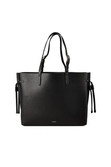 FURLA Shopper nero+nero int.