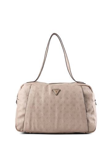 GUESS Weekender taupe logo