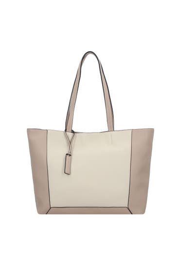 TOM TAILOR Shopper mixed taupe