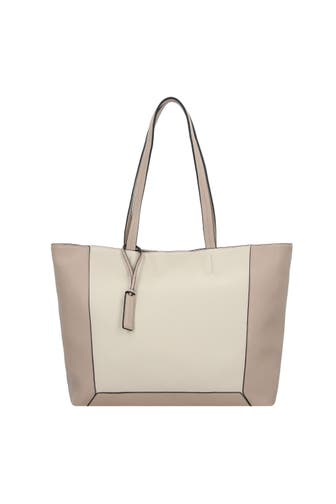 TOM TAILOR Shopper mixed taupe