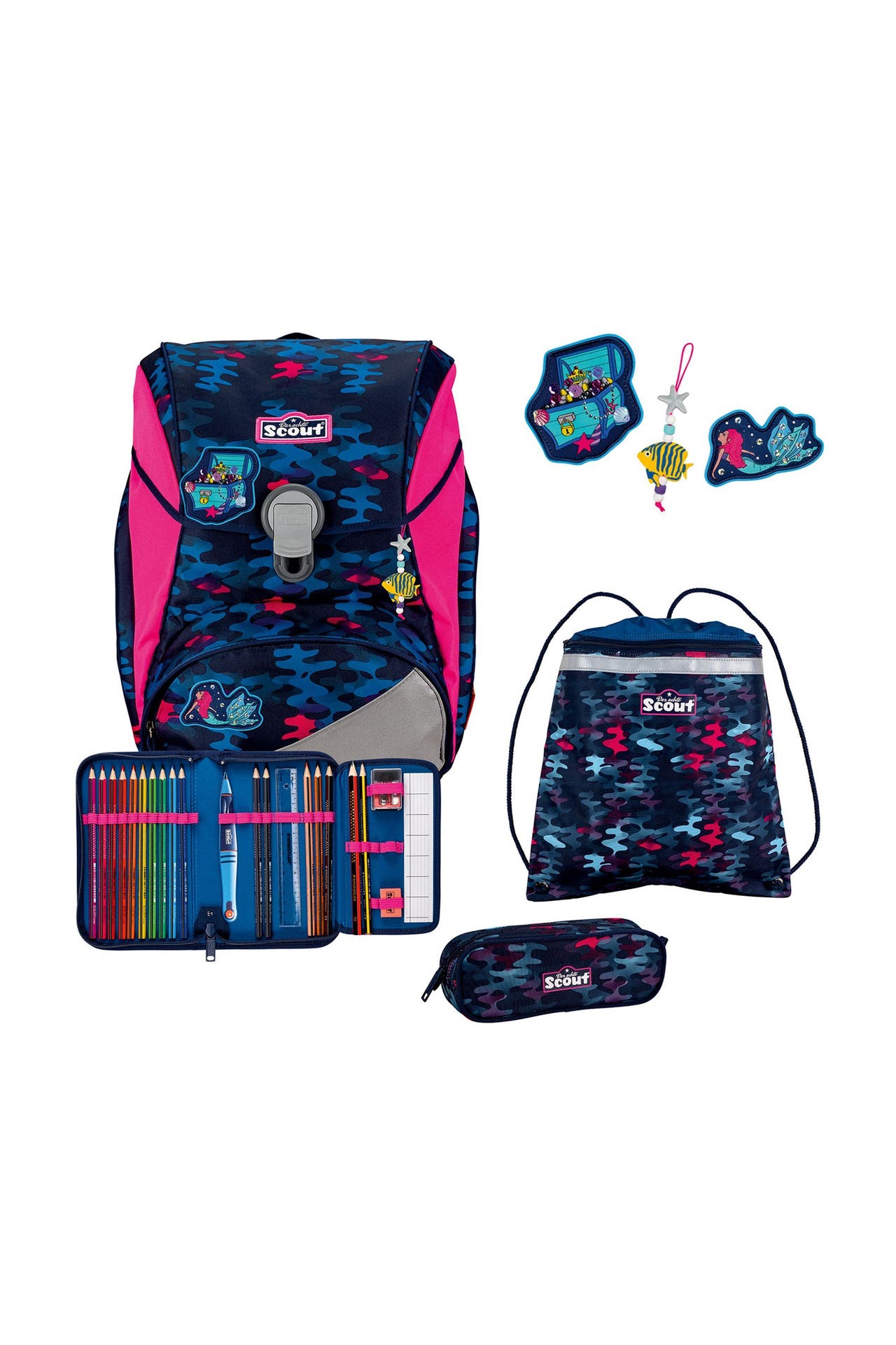 SCOUT Alpha Schulranzen-Set 4-teilig, Bild 1