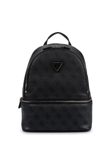 GUESS Rucksack coal logo