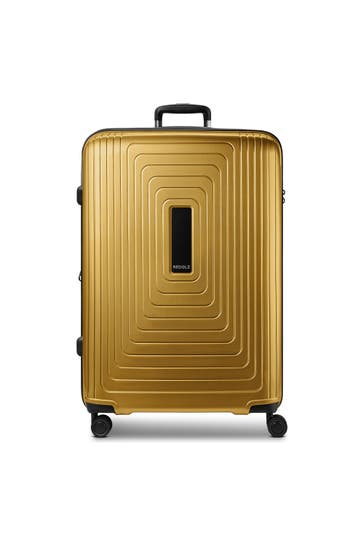 REDOLZ Koffer dark yellow metallic