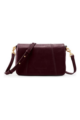 LES VISIONNAIRES Umhängetasche bordeaux red