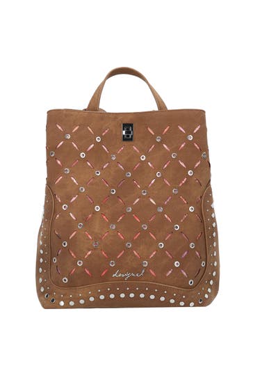 DESIGUAL Rucksack braun