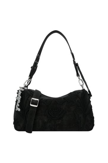 DESIGUAL Umhängetasche schwarz