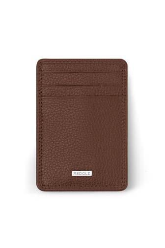REDOLZ Geldbörse cognac
