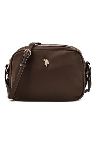 U.S. POLO ASSN. Umhängetasche dk. brown