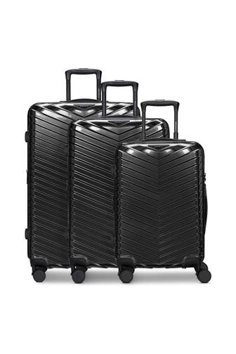 REDOLZ Koffer metallic-black shiny