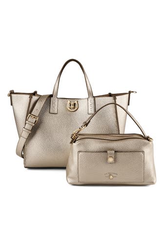 U.S. POLO ASSN. Shopper light gold