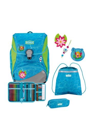 SCOUT Alpha Schulranzen-Set 4-teilig
