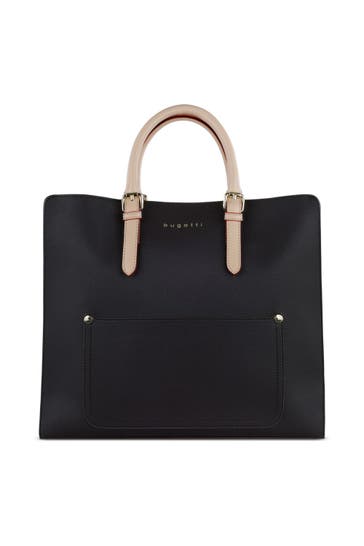 BUGATTI Handtasche dunkelbraun