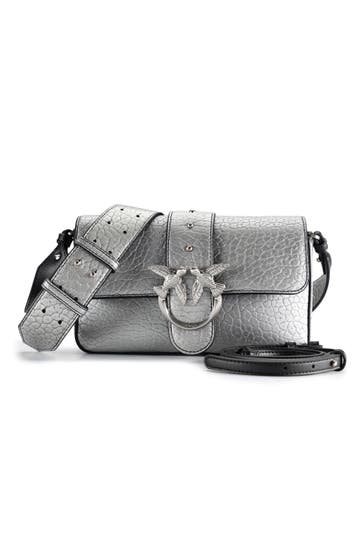 PINKO Umhängetasche argento-matt silver
