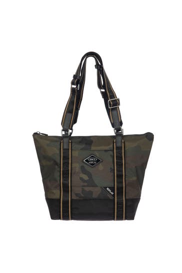 BRIC'S Shopper green camou