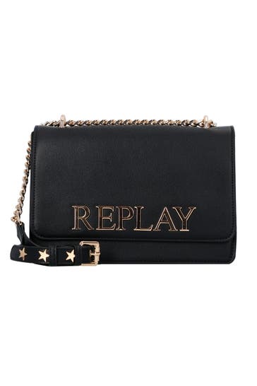 REPLAY Umhängetasche sun black