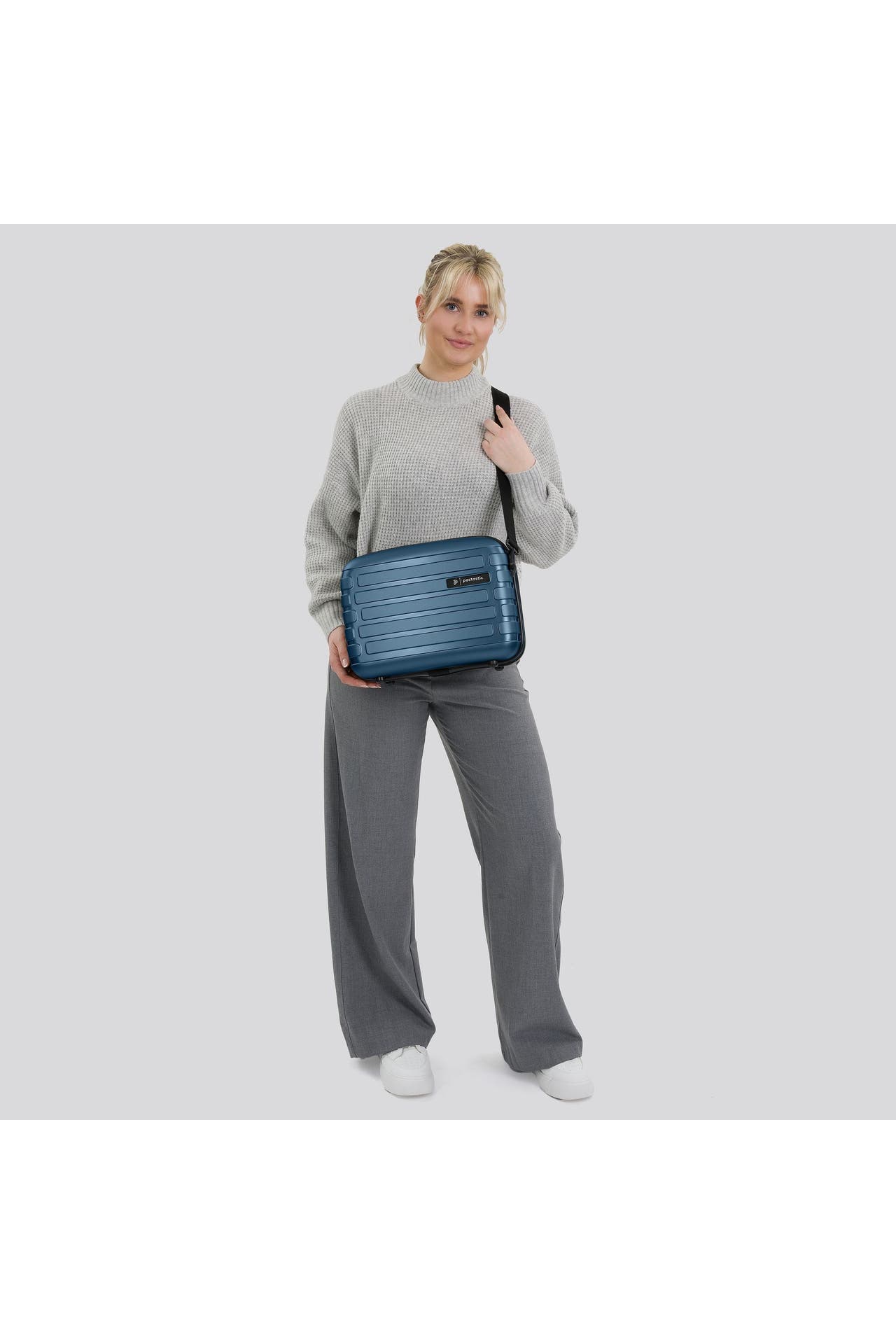 PACTASTIC Kulturbeutel navy blue-metallic, Bild 1