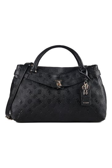 GUESS Umhängetasche black logo