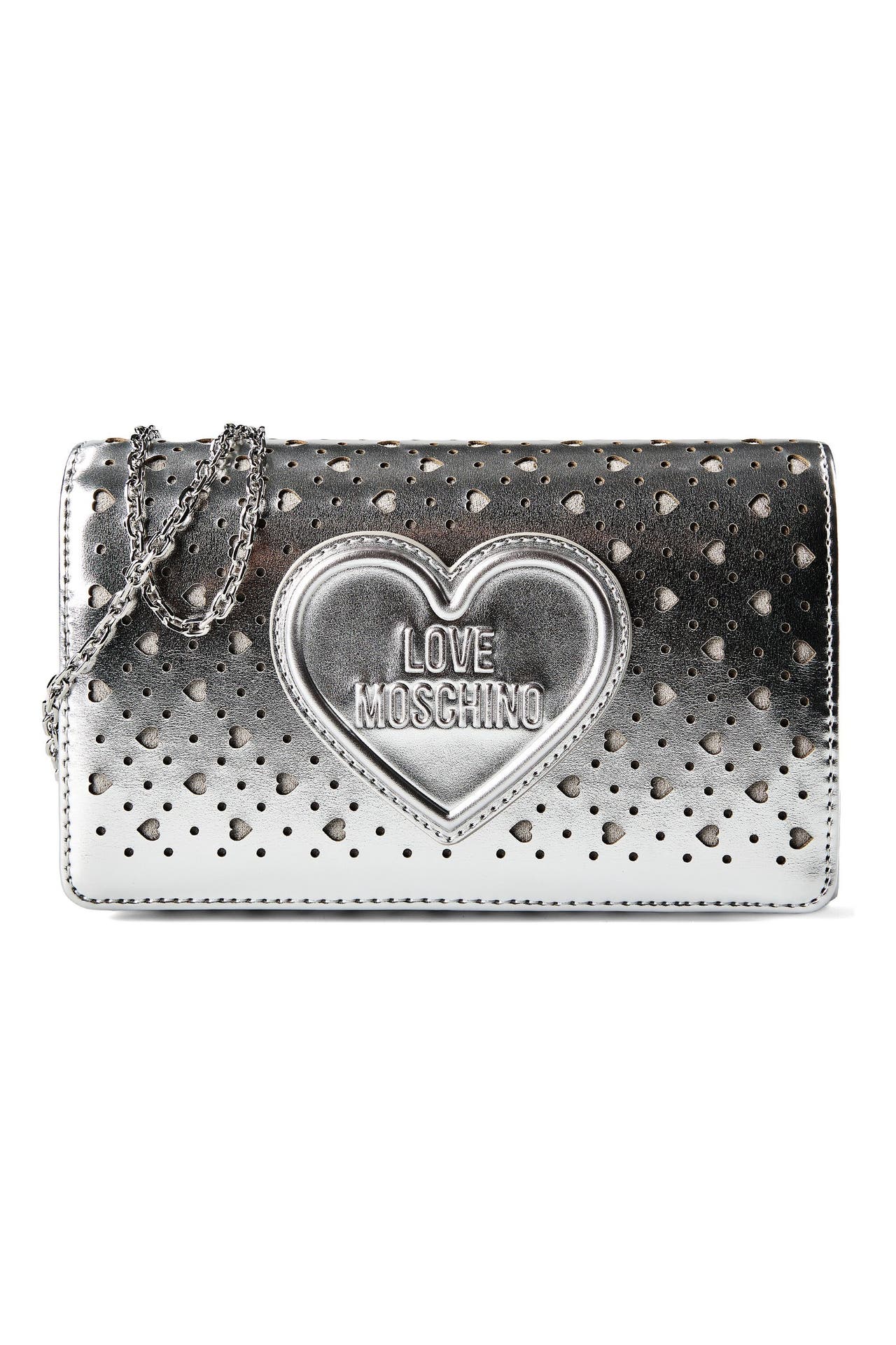 LOVE MOSCHINO Umhängetasche slver, Bild 1