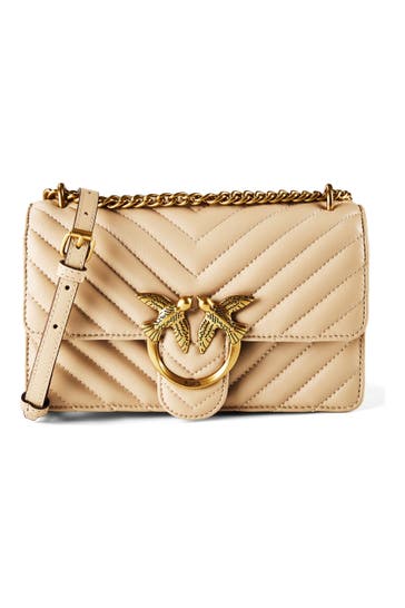 PINKO Umhängetasche beige-grigio