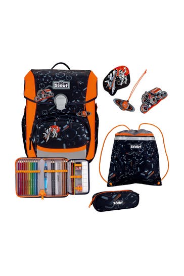 SCOUT Neo Schulranzen-Set 4-teilig