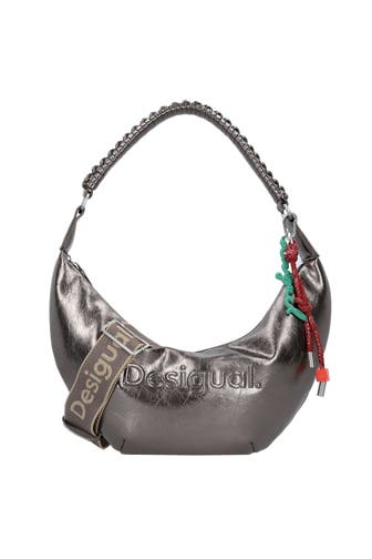 DESIGUAL Umhängetasche brushed silver