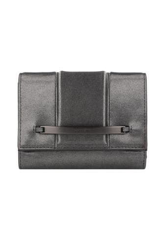 CALVIN KLEIN Geldbörse gunmetal