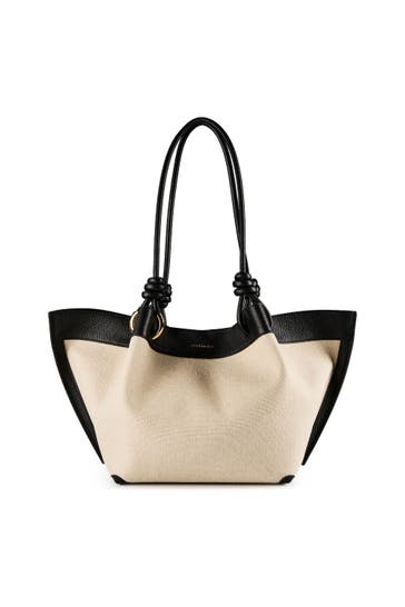 COCCINELLE Handtasche natural-noir