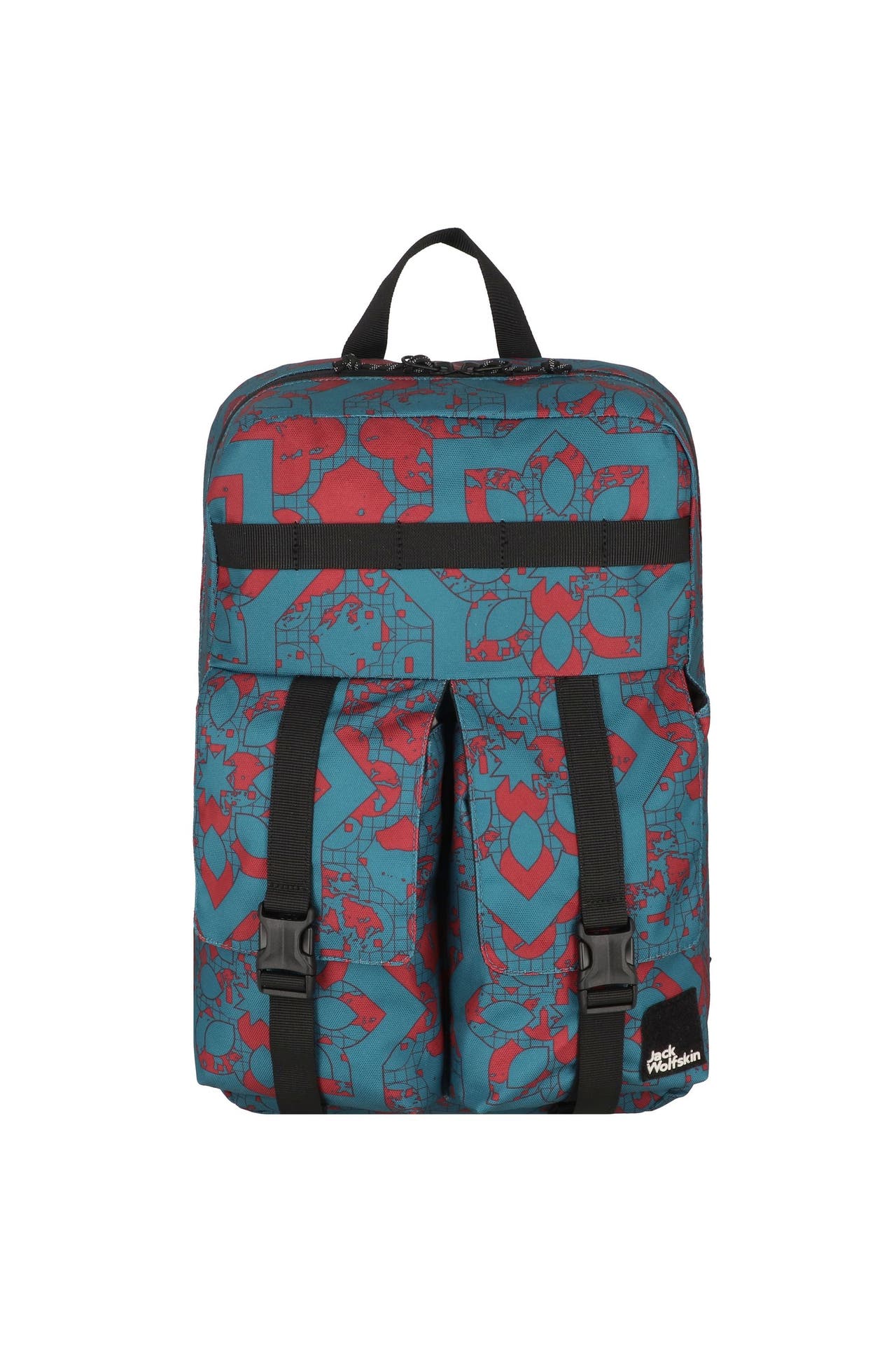 JACK WOLFSKIN Rucksack blue all over, Bild 1