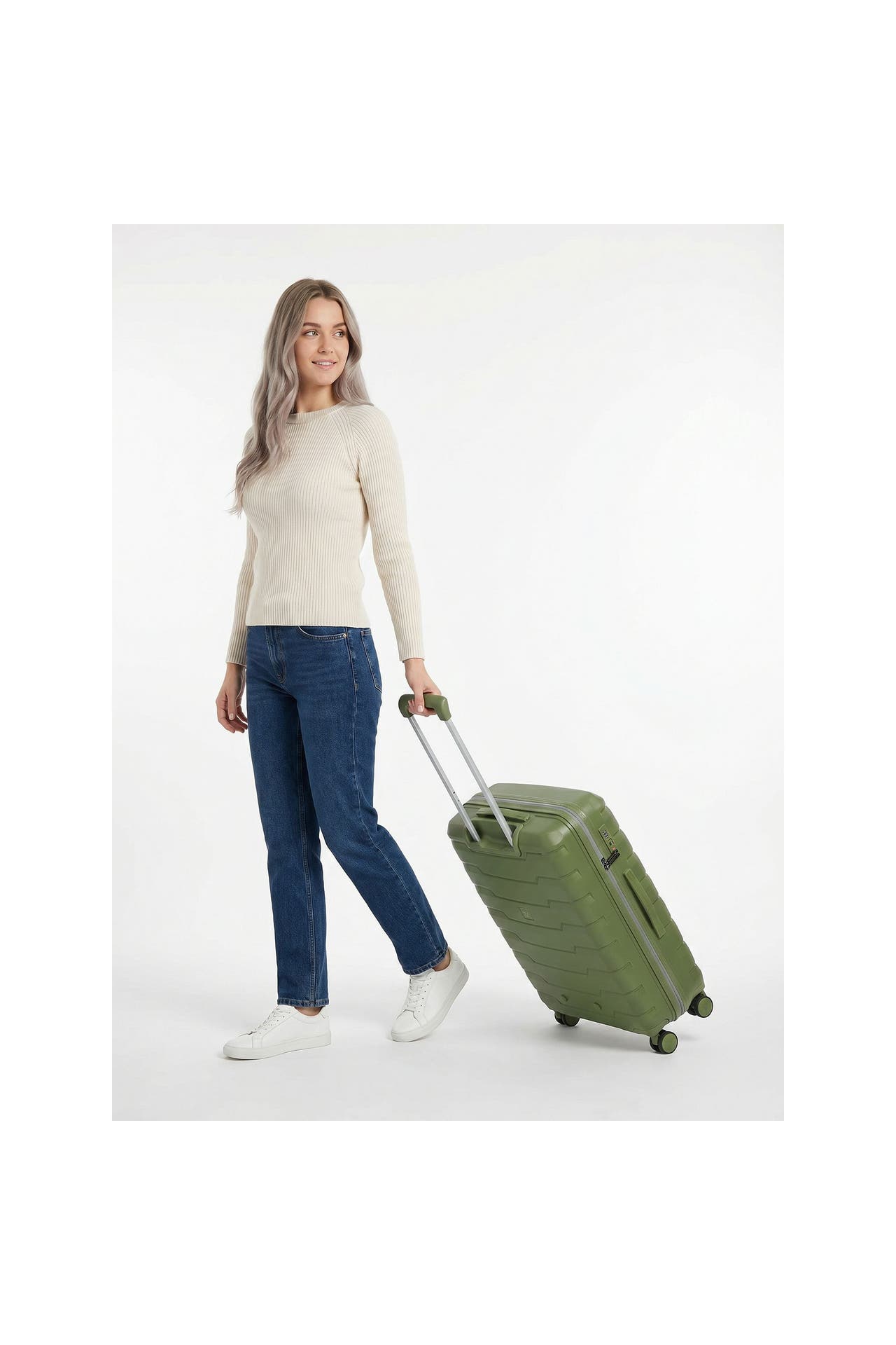 RONCATO Koffer oliva, Bild 1