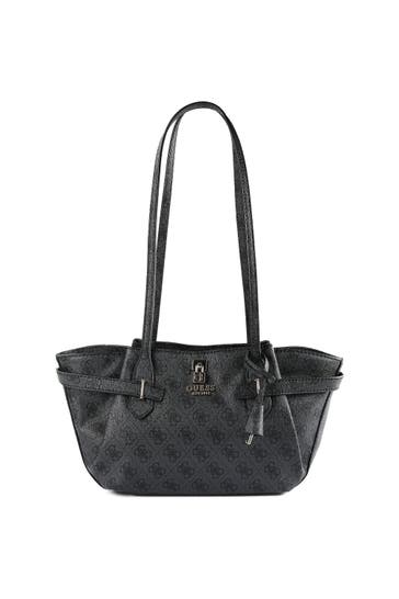 GUESS Handtasche coal logo