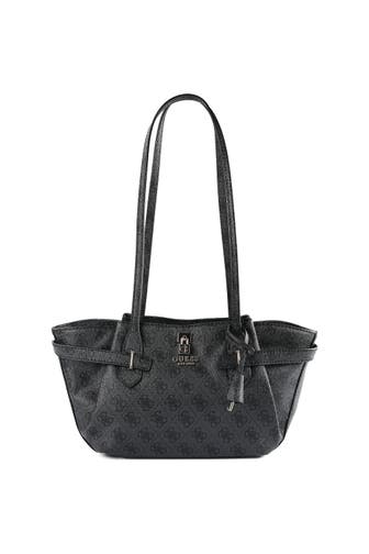 GUESS Handtasche coal logo