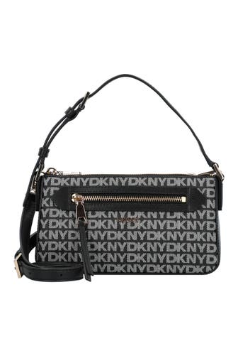 DKNY Handtasche black logo- black