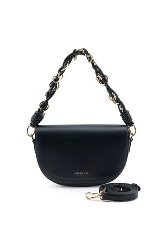 SEIDENFELT Umhängetasche black
