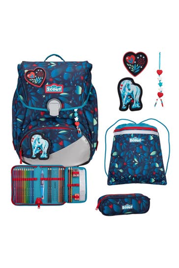 SCOUT Alpha Schulranzen-Set 4tlg.