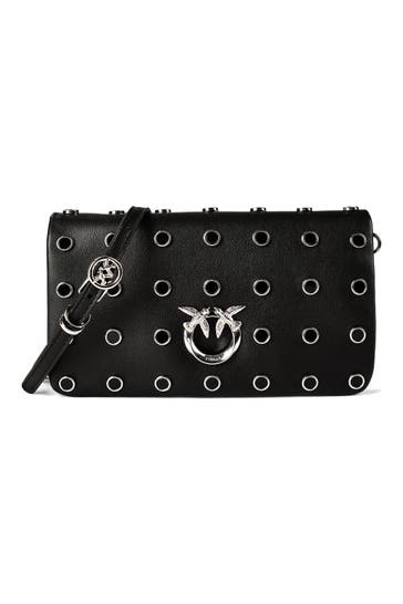 PINKO Handtasche nero limousine-shiny nickel