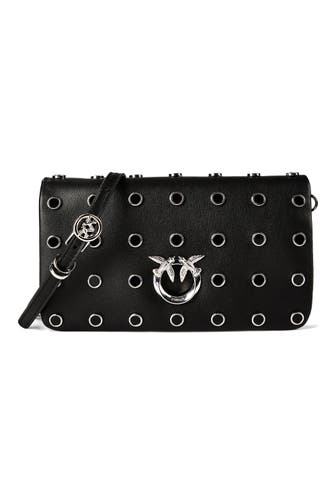 PINKO Handtasche nero limousine-shiny nickel
