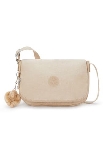 KIPLING Umhängetasche sparkled beige